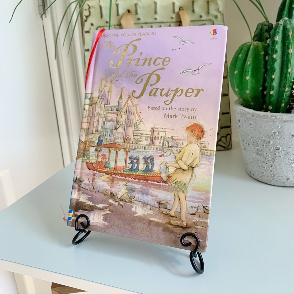 2008 The Prince and the Pauper Usborne based on Mark Twain Story Book